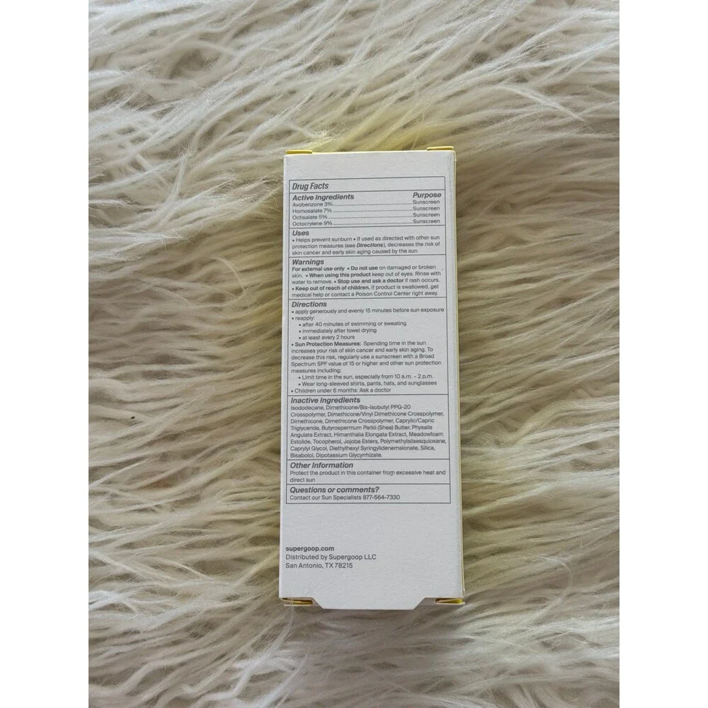 Supergoop Mineral Unseen Sunscreen SPF 50